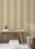 M1869 Finn Light Brown Chevron Stripe Wallpaper