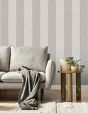 M1872 Finn Grey Chevron Stripe Wallpaper