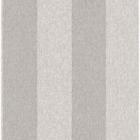 M1872 Finn Grey Chevron Stripe Wallpaper