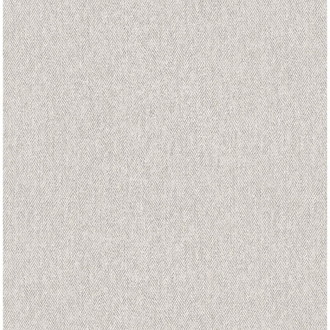 M1873 Theo Light Grey Chevron Wallpaper