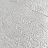 M23032 Grayish ivory off white cream faux stone plaster imitation textured wallpaper 3D
