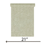M23054 Modern Herringbone golden nude ivory yellow brass faux wood textured wallpaper