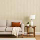 M23054 Modern Herringbone golden nude ivory yellow brass faux wood textured wallpaper