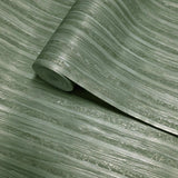 M23057 Industrial golden olive hunter green plain stria lines textured modern Wallpaper