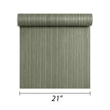 M23057 Industrial golden olive hunter green plain stria lines textured modern Wallpaper