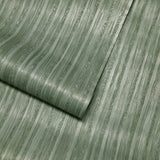 M23057 Industrial golden olive hunter green plain stria lines textured modern Wallpaper