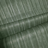 M23057 Industrial golden olive hunter green plain stria lines textured modern Wallpaper