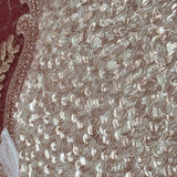 M31913 Burgundy red Ivory gold metallic plaster textured Victorian damask Wallpaper 3D