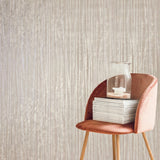 M31919 Modern shimmer golden ivory yellow faux silk pleated fabric textured Wallpaper
