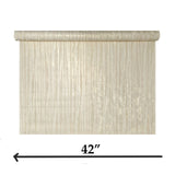 M31919 Modern shimmer golden ivory yellow faux silk pleated fabric textured Wallpaper
