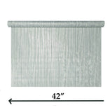 M31923 Modern shimmer mint light blue green faux silk pleated fabric textured Wallpaper
