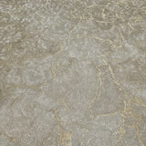 M31932 Embossed Taupe gold metallic faux cracked plaster textured modern Wallpaper roll
