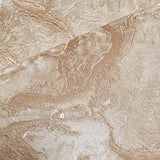 M31940 Modern buff Beige Tan rose gold metallic faux cracked plaster textured Wallpaper
