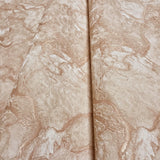 M31940 Modern buff Beige Tan rose gold metallic faux cracked plaster textured Wallpaper
