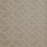 M50502 Embossed beige tan cream faux fabric textured monogram modern Wallpaper rolls 3D
