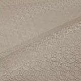 M50502 Embossed beige tan cream faux fabric textured monogram modern Wallpaper rolls 3D
