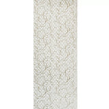 M50509 Pearl beige cream Brass faux fabric textured damask Victorian diamonds Wallpaper
