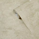 M50513 Goldish beige metallic Faux Silk Fabric plaster Textured Plain Wallpaper rolls