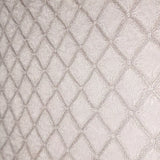 M50517 Embossed Pearl Beige cream faux fabric textured diamonds trellis Wallpaper rolls
