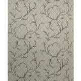 M50518 Brass bronze metallic faux fabric textured damask Victorian diamonds Wallpaper