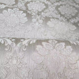 M50521 Tan taupe shimmer Victorian damask glitter faux silk fabric textured Wallpaper