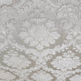 M50521 Tan taupe shimmer Victorian damask glitter faux silk fabric textured Wallpaper