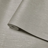 M50523 Shimmer tan taupe faux fabric textured stria lines contemporary modern Wallpaper
