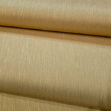 M50532 Modern golden tan cream gold metallic faux fabric textured Modern Wallpaper roll