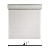 M50538 Embossed ivory beige gold faux fabric textured diamond monogram modern Wallpaper
