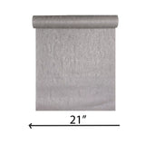 M50543 Contemporary grayish Taupe gray worn out faux fabric plaster textured Wallpaper
