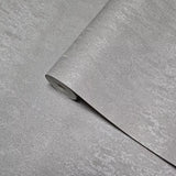 M50543 Contemporary grayish Taupe gray worn out faux fabric plaster textured Wallpaper
