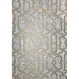 M69920 Tan cream gold metallic trellis lines faux liquid art marble textured Wallpaper