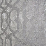 M69922 Beige cream tan silver trellis lines faux liquid art marble textured Wallpaper