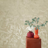 M69928 Plain contemporary camel Beige Tan cream faux plaster textured modern Wallpaper
