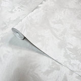 M69932 Contemporary Shimmer off white plain modern faux plaster textured Wallpaper roll