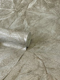 M95661 Aspen Stone Leaf Wallpaper