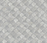 MA34907 Waterford Grey Tiled Wallpaper