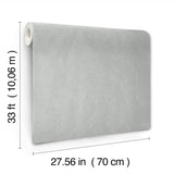 MA34923 Shimmering Moire Silver Textured Wallpaper