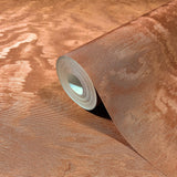 MA34926 Shimmering Moire Copper Textured Wallpaper