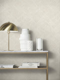 MA35509 Marquetry Beige Tile Wallpaper