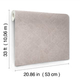 MA35510 Marquetry Grey Tile Wallpaper