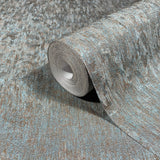 MA35526 Dustan Teal Distressed Wallpaper
