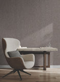MA35534 Sculpted Floral Copper Relief Wallpaper