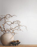 MA35829 Indra White Striated Wallpaper