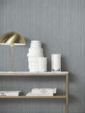 MA35839 Indra Grey Striated Wallpaper