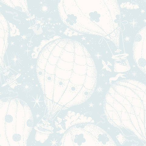 MB29005 Ballongerna Light Blue Wallpaper