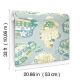 MB29009 Staden Light Blue Wallpaper 