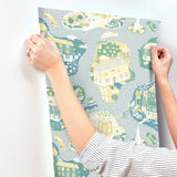 MB29009 Staden Light Blue Wallpaper 