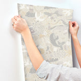 MB29016 Havet Grey Wallpaper