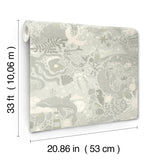 MB29017 Havet Light Blue Wallpaper 